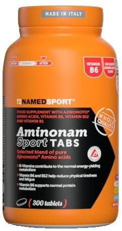 Aminokyseliny NAMEDSPORT Aminonam Sport Tabs, 300 tablet, obohacená směs esenciálních aminokyselin